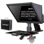 Desview T12S Teleprompter, 12.9 inch Metal Teleprompter, High Display Glass, Compatible with Smartphone/Tablet/ipad/Camera, Easy Assembly, Carry Case Included, Great Partner for Video Making