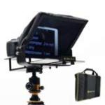 Glide Gear TMP 100 Teleprompter – DSLR, Tablet, Smartphone – 12" Glass, Carry Case, No Assembly