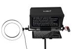 Inmei TX12 Teleprompter with Remote App Control, 13inch Metal Teleprompter，Compatible with iPad, Smartphone, DSLR Camera,Collapsible with Carry Case,Easy to Assemble