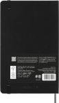 Moleskine Hard Cover Smart Notebook, Ruled/Lined, Large (5 x 8.25) Black