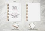 NEGIGA Inspirational Notebooks, Positive Affirmations Gifts for Women Girls, Inspirational Gifts for Women, Motivational Journal for Women, I am Kind I am Brave I am Smart, Spiral Notebook 5.5x8.3