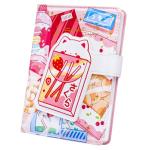 Smart tree Pink Journal for Women, Kawaii Notebook A5 Size Travel Journals Soft Leather Colorful Paper Girls Diary, Sweet Tasty Theme Cute Planner with Bookmark and Inner Pocket