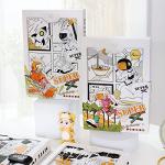 Smart tree Kawaii Notebook for Boys, Cute Journal, Super Universe Theme Diary A5 Size Planner 224 Pages with 20pcs Stickers (Style B)