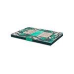 Studio Oh! Casey Notebook with Phone Holder - Stylish Design with Elastic Loops, 192 Lined Pages, Coptic Binding - Ideal for Professionals, Students, Travelers - Smart Pups