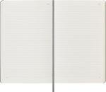 Moleskine Hard Cover Smart Notebook, Ruled/Lined, Large (5 x 8.25) Black