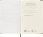 Moleskine Hard Cover Smart Notebook, Ruled/Lined, Large (5 x 8.25) Black