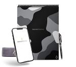 Rocketbook Smart Reusable Notebook, Flip Letter Size Spiral Notebook, Lunar Winter, (8.5" x 11")