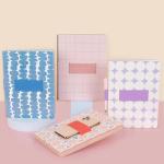 Studio Oh! Casey Notebook with Phone Holder - Stylish Design with Elastic Loops, 192 Lined Pages, Coptic Binding - Ideal for Professionals, Students, Travelers - Smart Pups