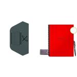 Rocketbook Core Reusable Smart Notebook Bundle | Includes Notebook, Pen Holder, Pen, Cloth and App