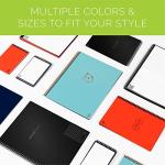 Rocketbook Matrix Smart Reusable Graph Notebook | Eco-friendly, Digitally Connected Isometric Notebook | Mdinight Blue, Letter Size (8.5" x 11") with Pen, Cloth, and App Included