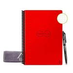 Rocketbook Core Reusable Smart Notebook Bundle | Includes Notebook, Pen Holder, Pen, Cloth and App