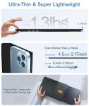 Zerfis Laptop Screen Extender, Ultra-Thin 14" FHD 1080P Portable Monitor for Laptop, 1.3lbs Lightweight Dual Monitor Extender Plug & Play for 13"-17" Laptops, Compatible with Wins/Mac/Android/Chrome