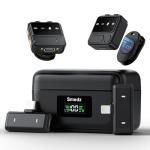 Smedz 2025 Upgraded Wireless Microphone for iPhone/iPAD/Android/PC(Lightning/USB C)– AI Noise Cancelling & Reverb,Dual Mics 20 H Battery Life,Mini Microphone for TikTok, YouTube Vlog,Range 164FT