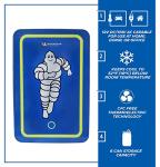 MICHELIN Mini Fridge - Refrigerator for Bedroom Office, Portable Table Top Beverage Cooler, 12V 110V Refrigerador For Drinks, Soda, Wines, Use In Car, Dorm, Outdoor, Patio, 8 Can
