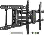USX MOUNT UL Listed TV Wall Mount for 42"-84" TVs up to 110lbs and 8"-24" Wood Studs, TV Mount with Tilt, Swivel & Extension, Wall Mounts Bracket with Dual Articulating Arms, Max VESA 600x400mm