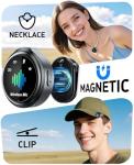LID LIRDDY Mini Microphone for iPhone: 2PCS Wireless Lavalier Microphone for Android - Noise Canceling Magnetic Clip Lapel Mic - Vlogging & Pro Video Recording for Content Creators​