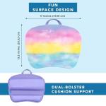 LAPGEAR MyStyle Portable Lap Desk with Cushion - Sunset Watercolor - Fits up to 15.6 Inch Laptops - Style No. 45321