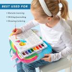 LAPGEAR Lap Pets Lap Desk for Lil’ Kids - Unicorn - Fits up to 11.6 Inch Laptops - Style No. 46747