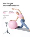 Hollyland Lark A1 Wireless Mini Microphone for iPhone & Android, 48kHz/24-bit, 3-Level Intelligent Noise Cancel, Microphone for YouTube, Podcast, Vlogging (White, 2TX + 2RX + Charging Case)