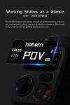 Hohem iSteady M6 Gimbal Stabilizer for Smartphone, 3-Axis Cell Phone Stabilizer Built-in OLED Display 400g Payload Reverse Charging Android and iPhone Gimbal with Inception Motion Timelapse