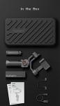 Hohem iSteady M6 Gimbal Stabilizer for Smartphone, 3-Axis Cell Phone Stabilizer Built-in OLED Display 400g Payload Reverse Charging Android and iPhone Gimbal with Inception Motion Timelapse