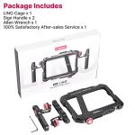 ULANZI Smartphone Video Rig with Handle, LINO Filmmaking Case Aluminum Alloy Phone Video Stabilizer Grip Tripod Mount for Video Maker Videographer with Cold Shoe for iPhone 16 15 Mini Pro Max 8 Plus