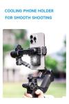 FeiyuTech SCORP Mini 3 Gimbal Stabilizer for Smartphone, Built-in AI Tracking Module & Cooling Fan, 2KG Payload 3-Axis Phone Gimbal with Integrated Grip Design, Gimbal Stabilizer for iPhone & Android