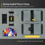 Smartphone Video Rig with Wrist Strap,Phone Filmmaking Rig with 3 Cold Shoe Mounts,Phone Stabilizer Cage Tripod Mount for Videomaker,Compatible with iPhone 16 15 14 13 Pro Max,Galaxy S23 Ultra 23
