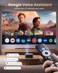 Google TV 4K Supported Smart Projector,Outdoor & Home Theater Projector with Wi-Fi 6 and Two-Way Bluetooth 5.2,Auto Focus & Keystone,800 ANSI,WiMiUS K13 Movie Proyector for Indoor & Outdoor Use