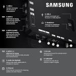 Samsung 55-Inch Class OLED S90F 4K Smart TV (2025 Model) NQ4 AI Gen3 Processor, 4K AI Upscaling Pro, OLED HDR +, Motion Xcelerator 144Hz, Samsung Vision AI, Alexa Built-in