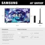Samsung 65-Inch Class Neo QLED 8K QN900F Series, Vision AI, Mini LED Smart TV (2025 Model, 65QN900F) Neo Quantum HDR 8K Pro, Object Tracking Sound + w/Dolby Atmos, Glare Free, Alexa Built-in