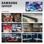 Samsung 65-Inch Class Neo QLED 8K QN900F Series, Vision AI, Mini LED Smart TV (2025 Model, 65QN900F) Neo Quantum HDR 8K Pro, Object Tracking Sound + w/Dolby Atmos, Glare Free, Alexa Built-in