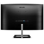 Philips 272E1CA 27'' Curved Frameless Monitor, Full HD 1080P, 100% sRGB, Adaptive-Sync, Speakers, VESA, 4Yr Advance Replacement Warranty