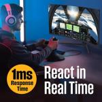 Westinghouse 34 Inch Curved Ultrawide Gaming Monitor, 180Hz, AMD FreeSync Support, Low Motion Blur, 1500R Curve, 3440 x 1440, for PC Games with Built in Speakers, 2X DisplayPort, 2X HDMI