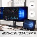ViewSonic VG3456A 34 Inch 21:9 Ultrawide QHD 1440p IPS Monitor with Ergonomic Design, 100W USB C, Docking Built-in, Gigabit Ethernet RJ54 for Home and Office