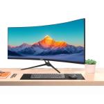 ZZA 34" UltraWide Curved WQHD Monitor - Immersive Gaming Experience with 165Hz Refresh Rate, VA Panel, and AMD FreeSync Premium | HDR10 | 99% sRGB | 3440x1440