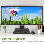 ViewSonic VG3456A 34 Inch 21:9 Ultrawide QHD 1440p IPS Monitor with Ergonomic Design, 100W USB C, Docking Built-in, Gigabit Ethernet RJ54 for Home and Office