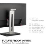 ViewSonic VG3456A 34 Inch 21:9 Ultrawide QHD 1440p IPS Monitor with Ergonomic Design, 100W USB C, Docking Built-in, Gigabit Ethernet RJ54 for Home and Office
