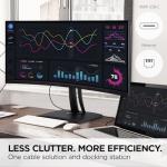ViewSonic VP3456A 34 Inch Ultrawide QHD 1440p Curved Monitor with 100W USB C, Ethernet RJ45, FreeSync, USB Hub, 100% sRGB, 14-bit 3D LUT
