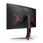 AOC C27G2Z 27" Curved Frameless Ultra-Fast Gaming Monitor, FHD 1080p, 0.5ms 240Hz, FreeSync, 2x HDMI 2.0, 1x Display Port, Height Adjustable, Xbox PS5 Switch Ready, 3-Year Zero-Bright-Dot