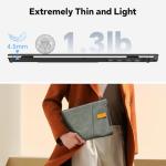 POTTMACEE Laptop Screen Extender, Ultra-Thin 14.2" FHD IPS Dual Screen, Portable Monitor for Laptop 13–17.3" with USB-C/HDMI Port, Plug & Play for Windows/Mac/Android/PS5