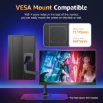 Upperizon Large Portable Monitor 18.5 inch 1080P FHD 100Hz 125% sRGB HDMI USB-C Portable Computer Monitor for Laptop MacBook Xbox PS4/5, Travel External Monitor with Kickstand, VESA Compatible