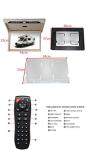 Kunfine Car 19 Inch Overhead Monitor Screen Display LED Vehicle Flip Down Roof Mount Console HDMI TV Player Control Panel NO DVD（Beige）