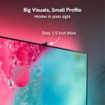 Aura TV Backlight for 70-85 inch TVs | Color-Sync Technology | Multi-Color LED RGBMC Lights | Wi-Fi | App Controlled | AI Sync Sensor | Immersive Viewing Experience | Ambient Light