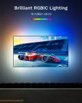 Lytmi TV LED Backlight with HDMI 2.0 Sync Stick Immersive RGBIC Backlight for 25-55 inch TVs Plug and Play Cuttable TV Light Strips Sync TV Lights for Games Music Movies LDD31