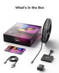 Lytmi TV LED Backlight with HDMI 2.0 Sync Stick Immersive RGBIC Backlight for 25-55 inch TVs Plug and Play Cuttable TV Light Strips Sync TV Lights for Games Music Movies LDD31