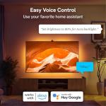 Aura TV Backlight for 70-85 inch TVs | Color-Sync Technology | Multi-Color LED RGBMC Lights | Wi-Fi | App Controlled | AI Sync Sensor | Immersive Viewing Experience | Ambient Light