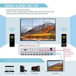 Expert Connect 3x3 Video Wall Controller | 9 Channels | 4K, 1080p, HDMI 1.4, HDCP1.4 | 1 HDMI Input & 9 Outputs | 13 Display Modes - 1x2, 1x3, 1x4, 2x1, 2x2, 2x3, 2x4, 3x1, 3x2, 3x3, 4x1, 4x2