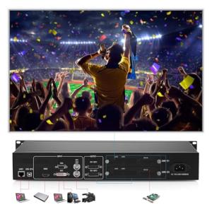 Uniharpa HDMI LED Display Video Wall Processor HD TV Max Load of 1920 × 1200 @60Hz Video Wall Controller Kystar KS600