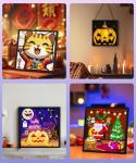 Divoom Pixoo-64 - WiFi Pixel Cloud Digital Frame with APP Control,64 X 64 LED Panel Display Frame for Gaming Room Decoration/Social Media Fans Counter